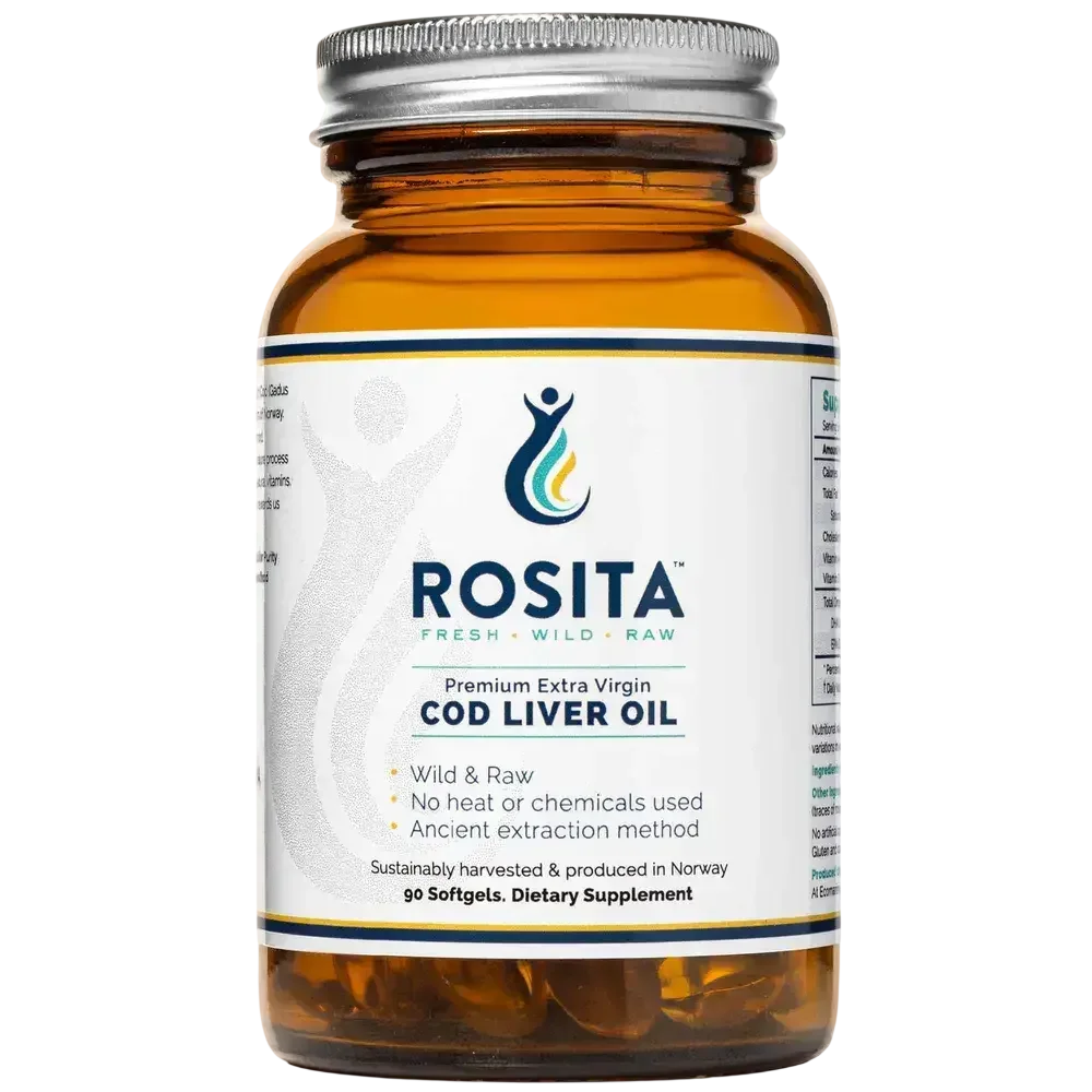 Rosita Extra Virgin Cod Liver Oil Softgels